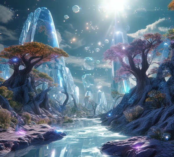 玄幻科技与自然完美融合